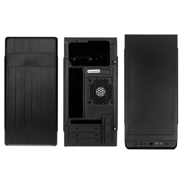 Кутия Kolink KLM-003, Micro ATX/Mini-ITX, 1x USB 3.0, 1x USB 2.0, черна