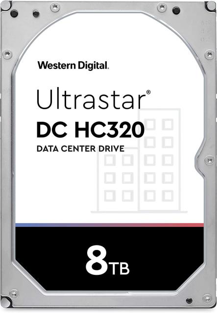 Твърд диск Western Digital Ultrastar DC HC320, 8TB, 7200RPM, SATA 6GB/s - HUS728T8TALE6L4