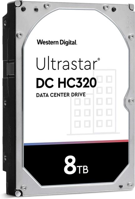 Твърд диск Western Digital Ultrastar DC HC320, 8TB, 7200RPM, SATA 6GB/s - HUS728T8TALE6L4