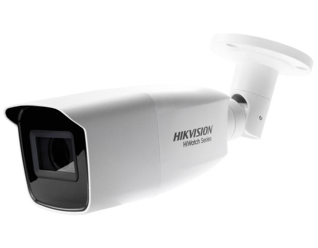 Камера HikVision HWT-B340-VF, Bullet Camera, 4MP (2560x1440@25 fps), VF 2.8~12mm (108.4°~32.6°), IR up to 40m, metal housing, IP66, 12Vdc/5.2W