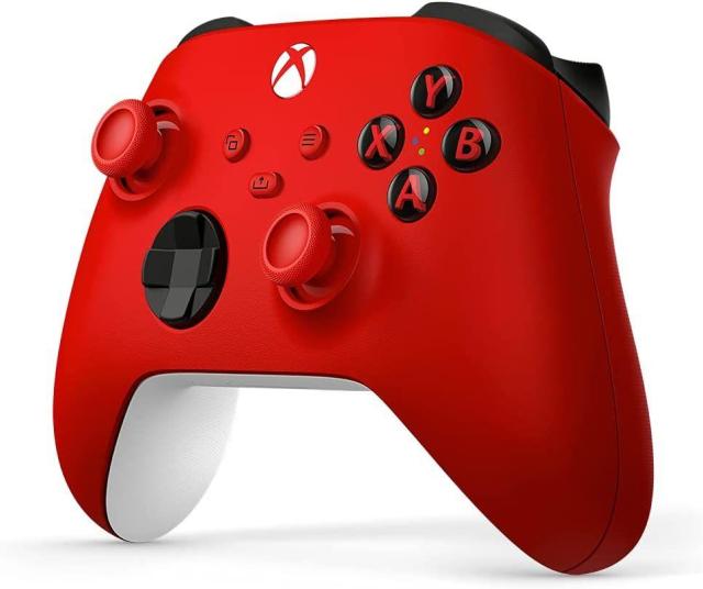 Геймърски контролер Microsoft, За Xbox, Bluetooth/Wireless, Червен
