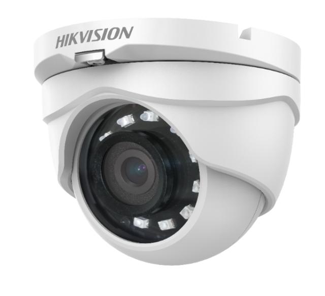 Камера HikVision HD-TVI Turret Camera, 2MP (1920x1080 pix), 2.8 mm (103°), IR up to 25 m, metal housing, IP67, 12V DC/3W