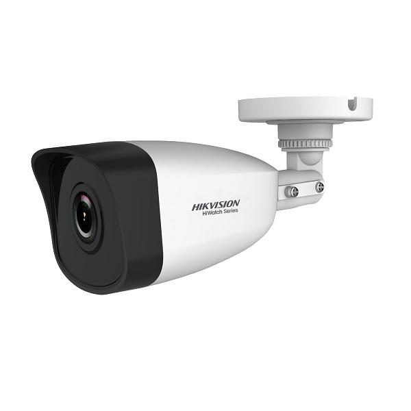 Камера HikVision HWI-B121H, Network Bullet Camera, IP 2MP (1920x1080), 4 mm, IR up to 30m, H.265+, IP67, 12VDC/4.5W PoE (802.3af)