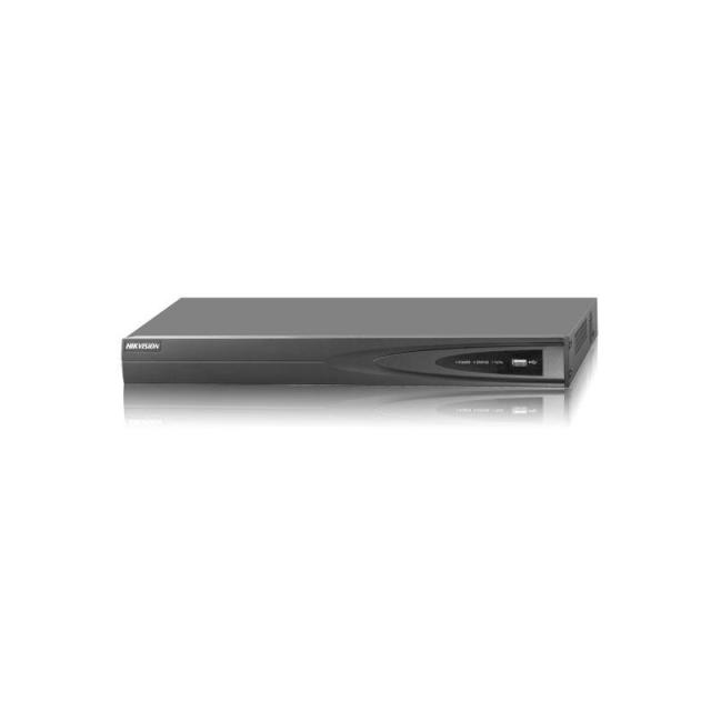 Рекордер HikVision DS-7600NI-Q1, recorder 16 IP Cameras, record up to 4K (4096 x 2160); H.265+, 1 SATA HDD up to 8TB, 2 USB, 160 Mbps in, 80 Mbps out; Video input: HDMI/VGA