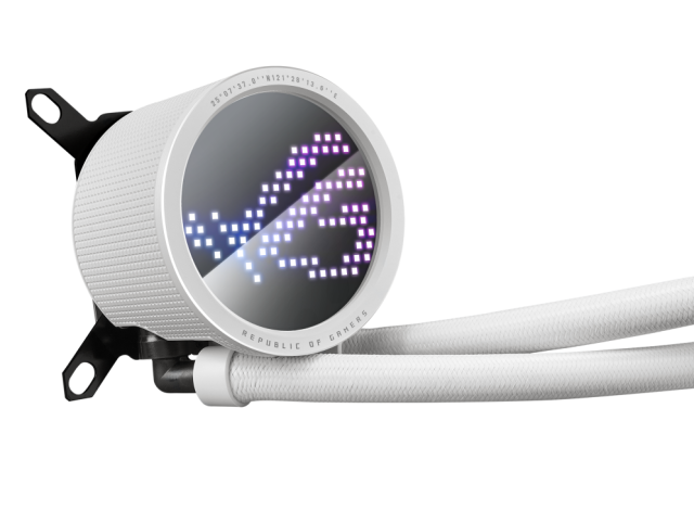 Охладител за процесор ASUS ROG RUYO III 360 ARGB White, Mini LED Display, Intel/AMD