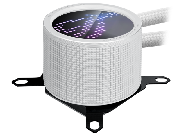 Охладител за процесор ASUS ROG RUYO III 360 ARGB White, Mini LED Display, Intel/AMD