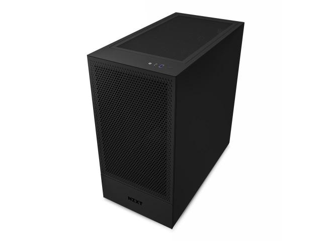 Кутия NZXT H5 Flow Matte Black, 1xUSB 3.2, 1xUSB Type-C, Audio Jack, Mid-Tower, ATX, черна, без захранване