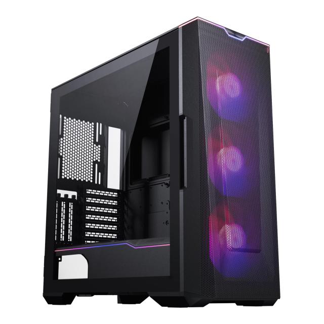 Кутия Phanteks G500A TG D-RGB, 1xUSB 3.0, 1xUSB Type-C, Audio Jack, Mid-Tower, ATX, Micro ATX, Mini ITX, Черна, без захранване