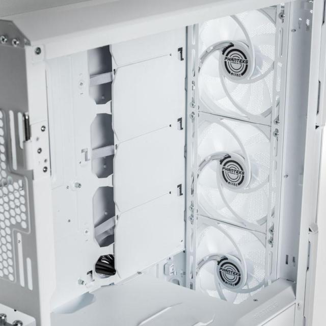 Кутия Phanteks G500A TG D-RGB, 1xUSB 3.0, 1xUSB Type-C, Audio Jack, Mid-Tower, ATX, Micro ATX, Mini ITX, Бяла, без захранване