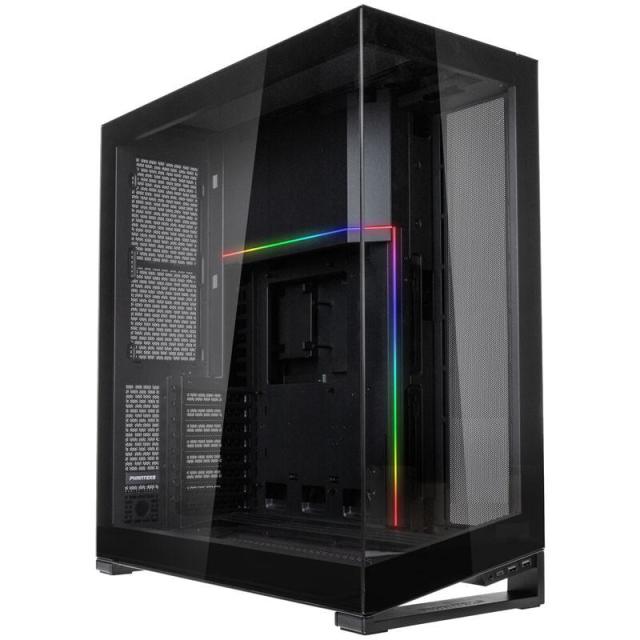Кутия Phanteks NV7 TG D-ARGB, 2x USB 3.0, USB-C Gen 2, Microphone/Headphone, Full-Tower, ATX, micro-ATX, mini-ITX, SSI-CEB, E-ATX, Черна