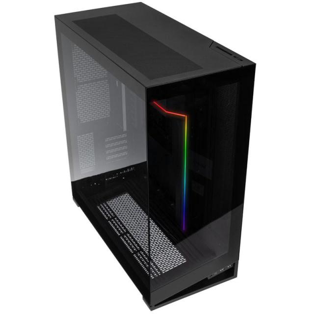 Кутия Phanteks NV7 TG D-ARGB, 2x USB 3.0, USB-C Gen 2, Microphone/Headphone, Full-Tower, ATX, micro-ATX, mini-ITX, SSI-CEB, E-ATX, Черна