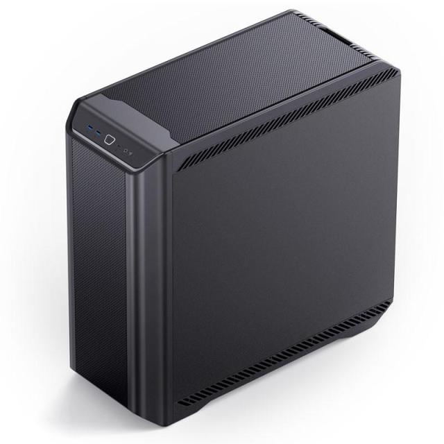 Кутия Jonsbo D500 TG, 2xUSB3.0, 1xUSB 3.2 Type-C,1xAUDIO, Full Tower, ITX/M-ATX/ATX/EATX, Черна