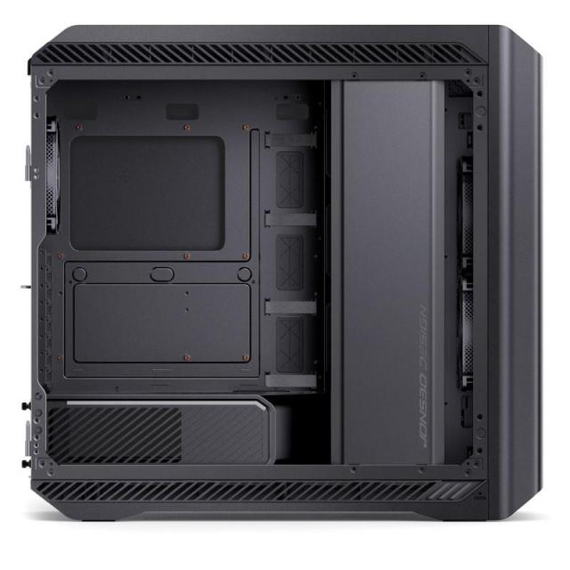 Кутия Jonsbo D500 TG, 2xUSB3.0, 1xUSB 3.2 Type-C,1xAUDIO, Full Tower, ITX/M-ATX/ATX/EATX, Черна