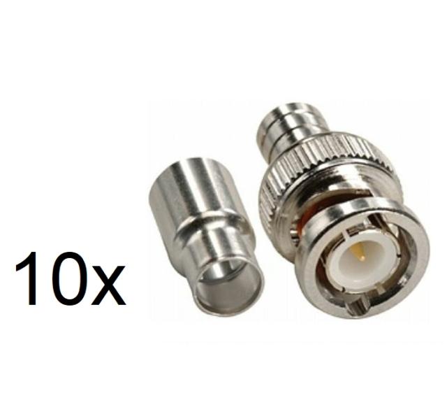 Аксесоар HikVision SB-105, Set of 10 pcs BNC crimp connector