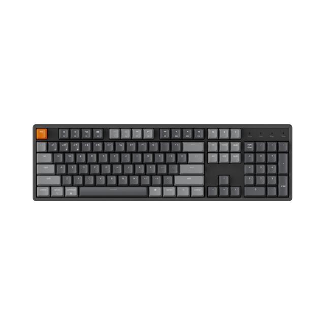 Геймърска механична клавиатура Keychron K10 Hot-Swappable Full-Size Gateron Blue Switch RGB LED Aluminium Frame