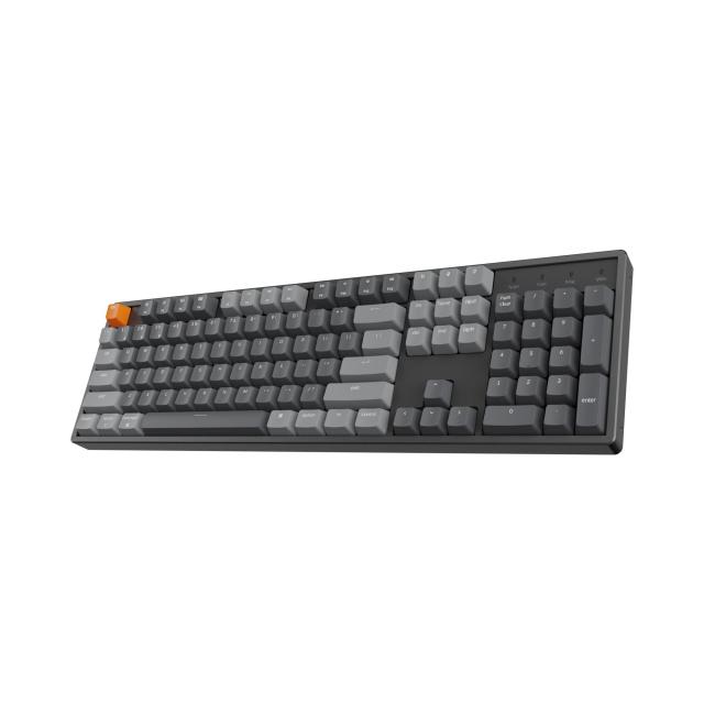 Геймърска механична клавиатура Keychron K10 Hot-Swappable Full-Size Gateron Blue Switch RGB LED Aluminium Frame