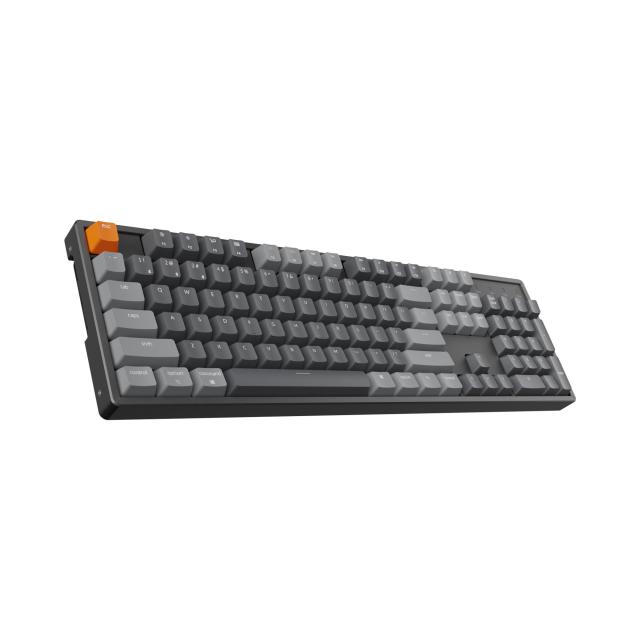 Геймърска механична клавиатура Keychron K10 Hot-Swappable Full-Size Gateron Blue Switch RGB LED Aluminium Frame