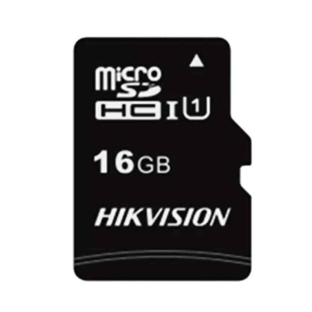 Карта памет HIkVision 16GB microSDHC, Class 10, UHS-I, TLC, up to 92MB/s скорост на четене, 20MB/s скорост на запис