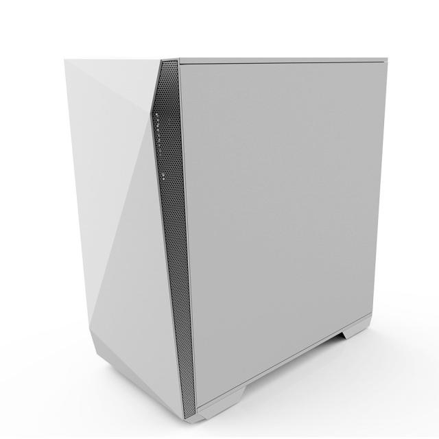 Кутия Zalman Z1 Iceberg White, 1 x USB 2.0, 2 x USB 3.0, HD Audio Headphones, HD Audio Mic, mATX/Mini-ITX/Mini Tower, бяла