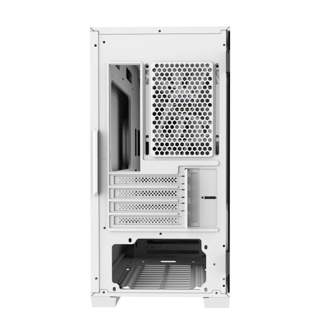 Кутия Zalman Z1 Iceberg White, 1 x USB 2.0, 2 x USB 3.0, HD Audio Headphones, HD Audio Mic, mATX/Mini-ITX/Mini Tower, бяла