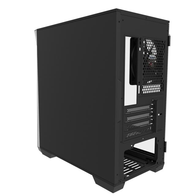 Кутия Zalman Z1 Iceberg Black, 1 x USB 2.0, 2 x USB 3.0, HD Audio Headphones, HD Audio Mic, mATX/Mini-ITX/Mini Tower, Черна