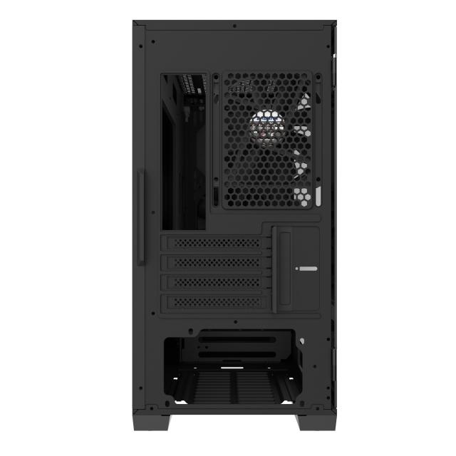 Кутия Zalman Z1 Iceberg Black, 1 x USB 2.0, 2 x USB 3.0, HD Audio Headphones, HD Audio Mic, mATX/Mini-ITX/Mini Tower, Черна