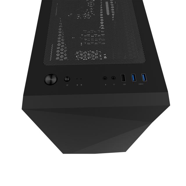 Кутия Zalman Z1 Iceberg Black, 1 x USB 2.0, 2 x USB 3.0, HD Audio Headphones, HD Audio Mic, mATX/Mini-ITX/Mini Tower, Черна