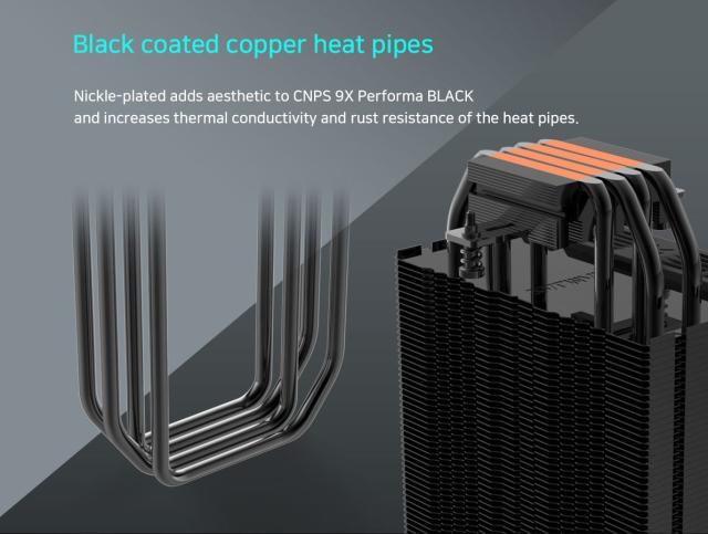 Охладител за процесор Zalman CPU Cooler CNPS9X PERFORMA BLACK, 4 pin PWM, AMD/Intel