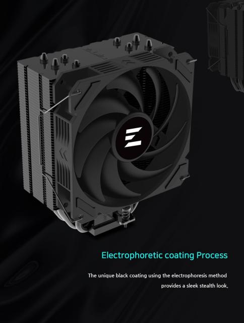 Охладител за процесор Zalman CPU Cooler CNPS9X PERFORMA BLACK, 4 pin PWM, AMD/Intel