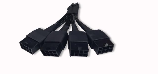 Кабел Cable Adapter Makki  4xPCI-E 8pin to PCI-E Gen.5 12pin 12VHPWR