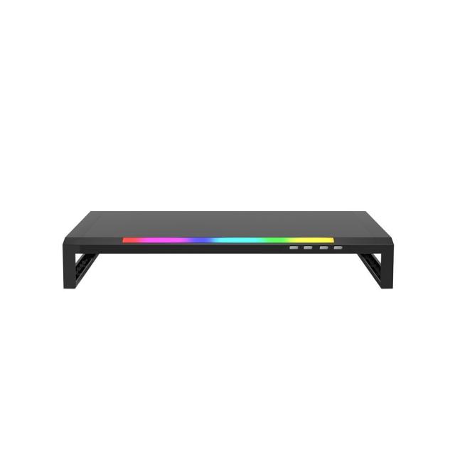 Стойка за монитор Marvo Monitor stand DZ-01 - USB Hub 4 port, RGB