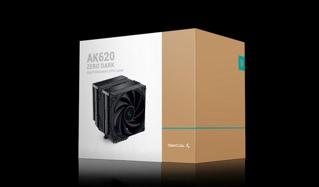 Охладител за процесор DeepCool AK620 Zero Dark, Dual, AMD/Intel