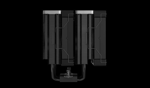 Охладител за процесор DeepCool AK620 Zero Dark, Dual, AMD/Intel