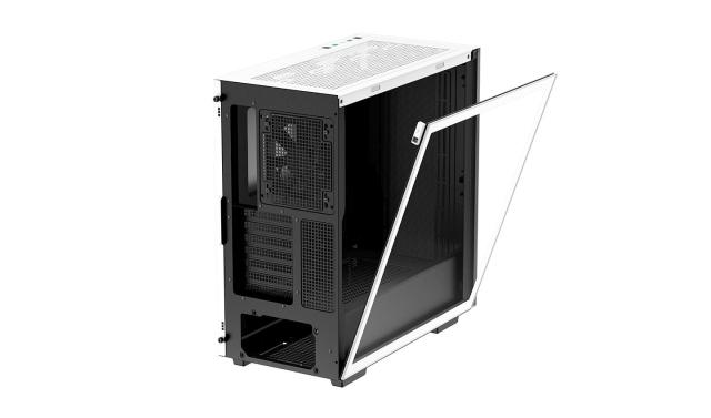 Кутия за компютър DeepCool CH510 WH, 2 x USB 3.0 HD Audio x 1, E-ATX, Бяла