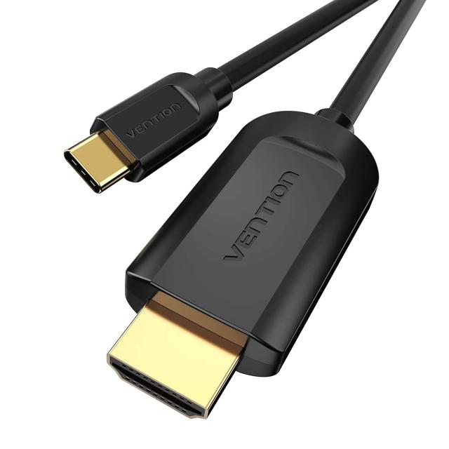 Кабел Vention  Type-C към HDMI - 2.0m 4K Black