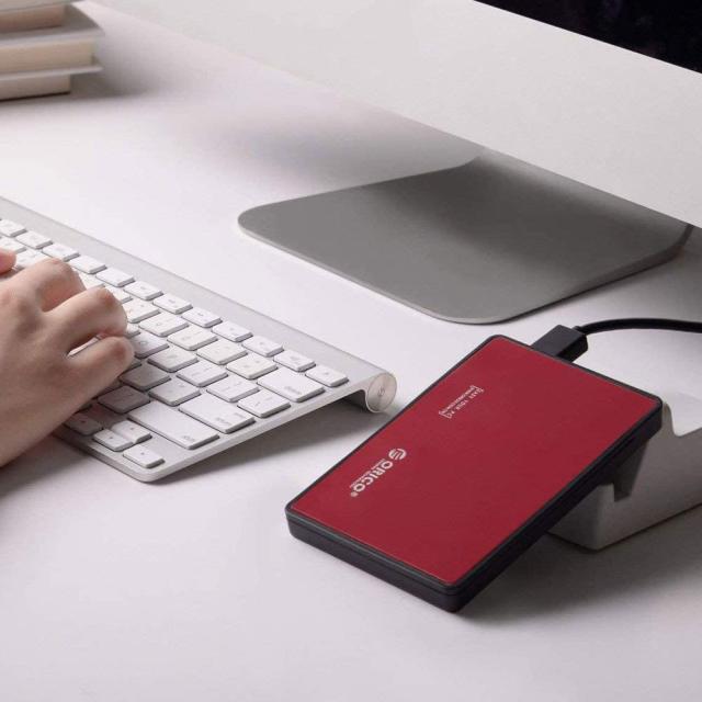 Кутия Orico, 2.5", SSD, HDD, Storage - Case - 2.5 inch USB3.0 RED - 2588US3-V1-RD