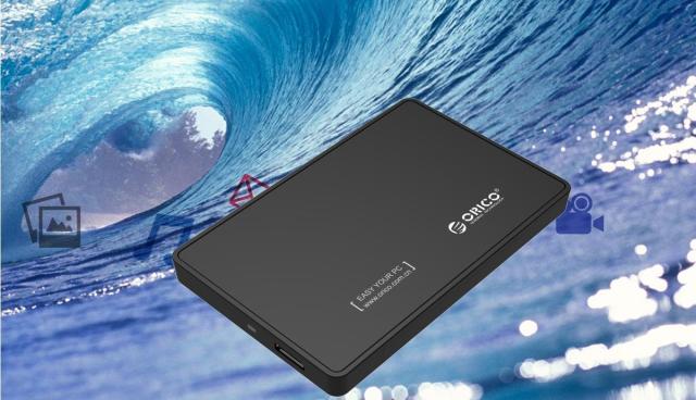 Кутия Orico, 2.5", SSD, HDD, Storage - Case - 2.5 inch USB3.0 RED - 2588US3-V1-RD