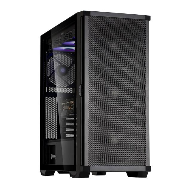 Кутия Zalman Z10 Mesh, 1 x USB 3.1 Type-C, 2 x USB 3.0, HD Audio Headphones, HD Audio Mic, EATX /ATX/ mATX/Mini-ITX, черна