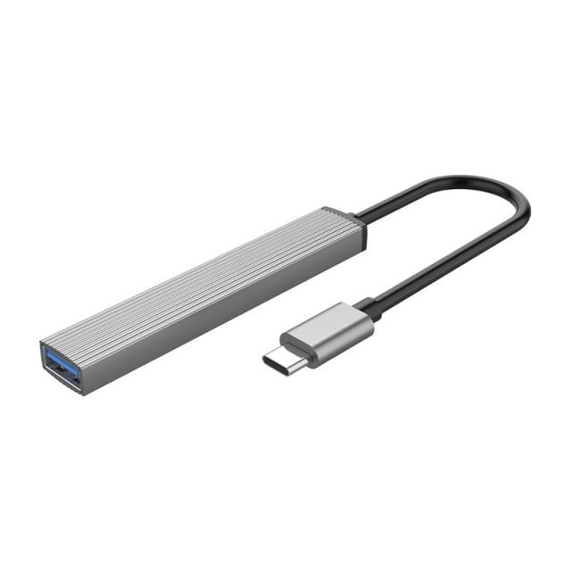  Хъб Orico USB3.0/2.0 HUB 4 port - Type-C input - AH-13-GY