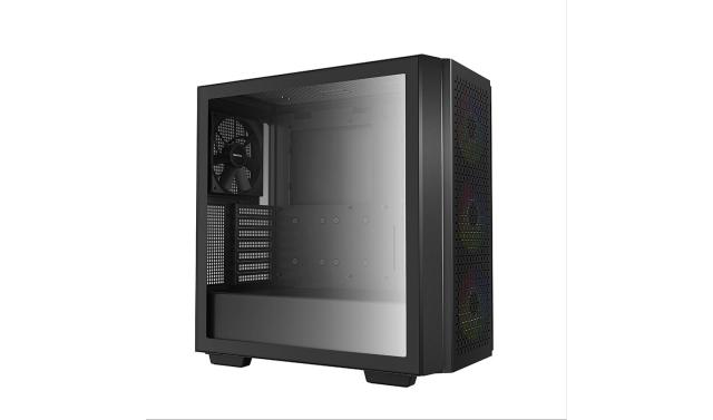 Кутия DeepCool CG560, 2xUSB3.0, 1xAudio, Mid Tower, Mini-ITX/Micro-ATX/ATX/E-ATX