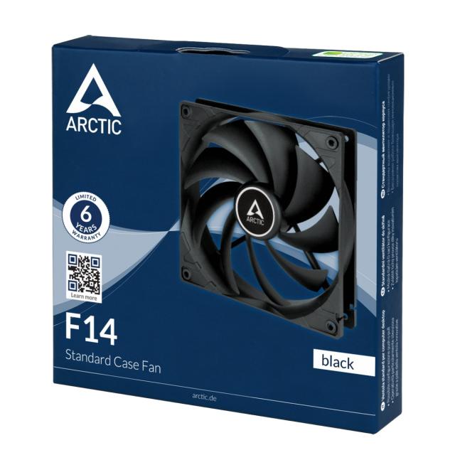 Вентилатор Arctic Fan F14,140mm/1350prm, 3-pin