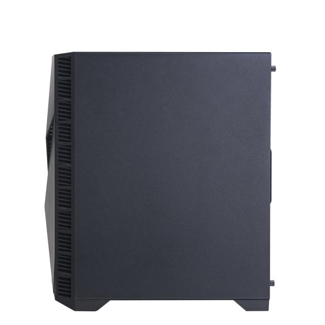 Kутия ZalmanZ3 ICEBERG BLACK, Middle Tower, E-ATX, ATX, mATX, Mini-ITX, ARGB, Tempered Glass