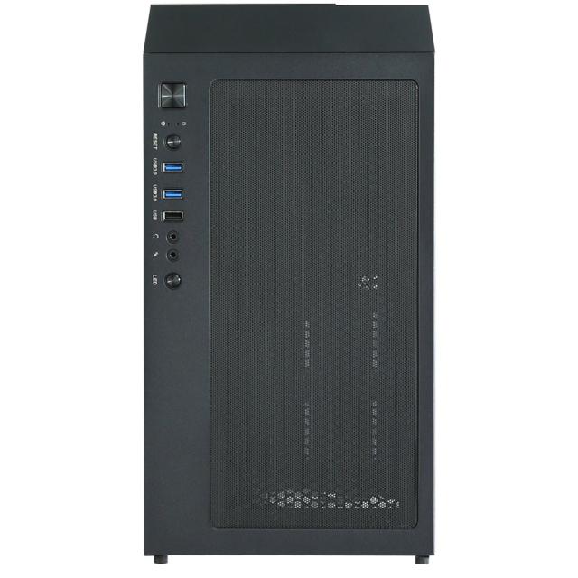 Kутия ZalmanZ3 ICEBERG BLACK, Middle Tower, E-ATX, ATX, mATX, Mini-ITX, ARGB, Tempered Glass