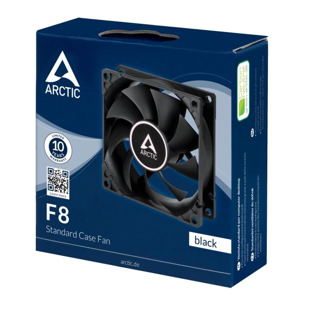 Вентилатор Arctic Fan F8, 80mm/2000rpm, 3-pin