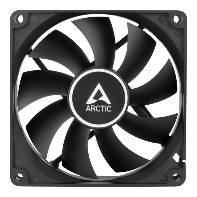 Вентилатор Arctic Fan F9 Silent (black) - 92mm/1000rpm, черен, 3-pin