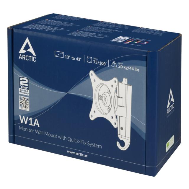 Стойка за монитор Arctic за стена Wall Mount Monitor Arm - W1A - ORAEQ-MA005-GB