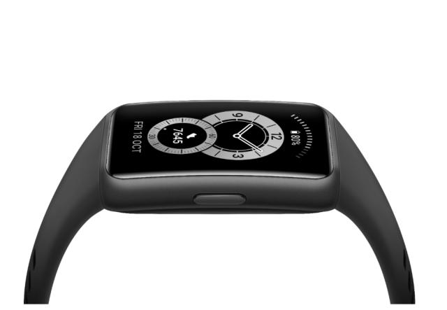 Фитнес гривна Huawei Band 6, Black, 1.47" AMOLED color screen, 6-axis IMU sensor,battery 180 mAh, Water resistance 5ATM, BT