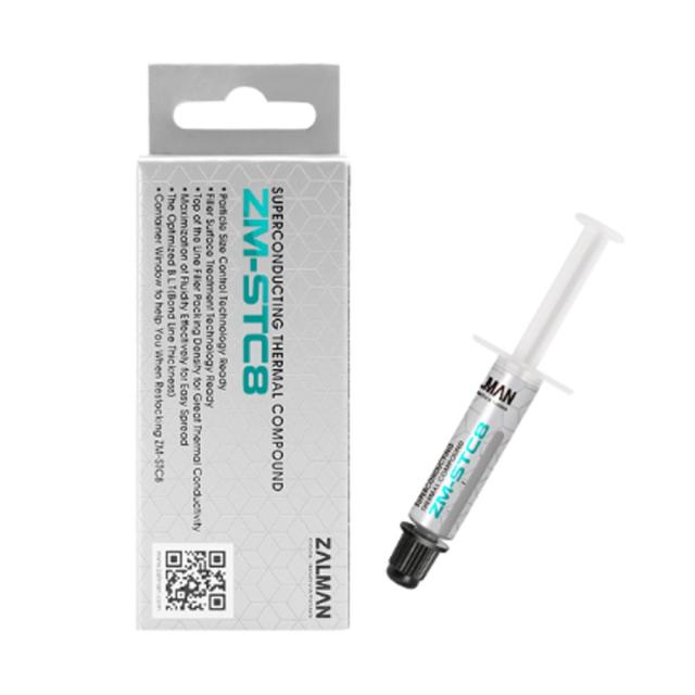 Термо паста Zalman Thermal compound STC8, 8.3W/mK, 1.5g