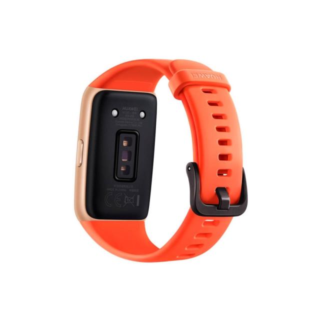 Фитнес гривна Huawei Band 6, Amber Sunrise, 1.47" AMOLED color screen, 6-axis IMU sensor,battery 180 mAh, Water resistance 5ATM, BT