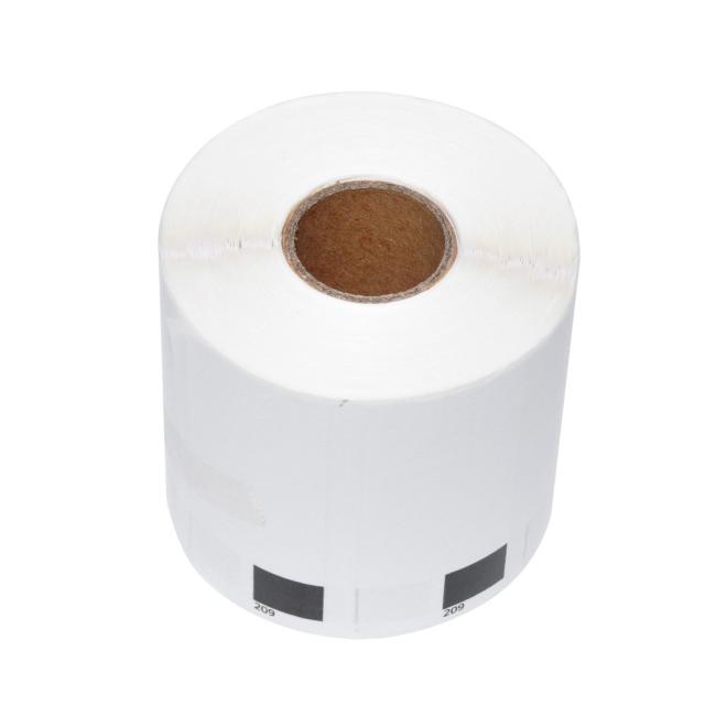 Makki съвместими етикети Brother DK-11209 ROLL ONLY - Small Address Paper Labels, 29mmx62mm, 800 labels per roll, Black on White - MK-DK-11209-RO